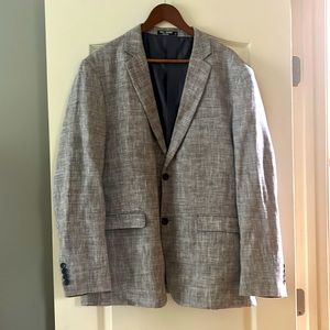 2x Lightweight Linen Jacket Tailored Blazer Sport Coat